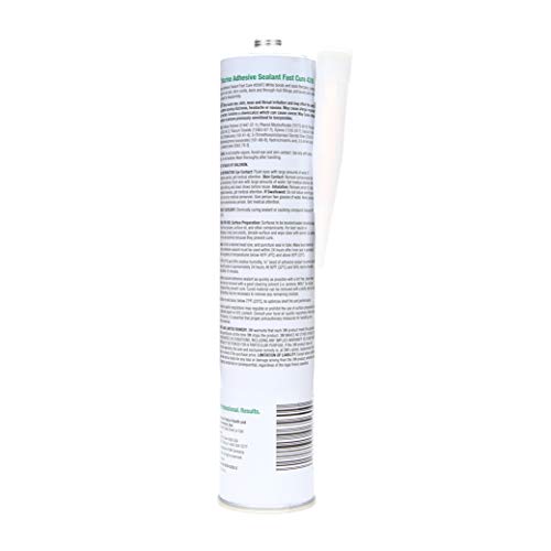 3M Marine Adhesive Sealant 4200 Fast Cure (06560) – Semi-Permanent Flexible Adhesive Sealant for Boats and RVs, White, Flexible Bonds, Underwater-Safe, 295 mL Cartridge