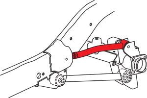 Adjustable Rear Upper Control Arm
