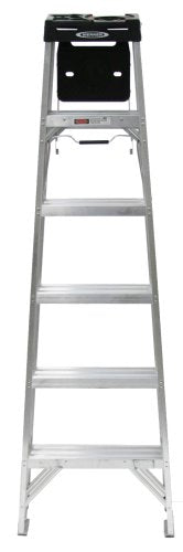 6 Feet Werner 376 Ladder, Black