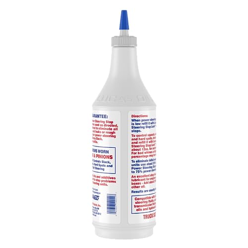 Power Steering Stop Leak Lucas Oil - 1 Quart