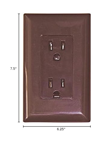 Brown Diamond Group WDR15BR 15 Amp Decor Speed Box Receptacle