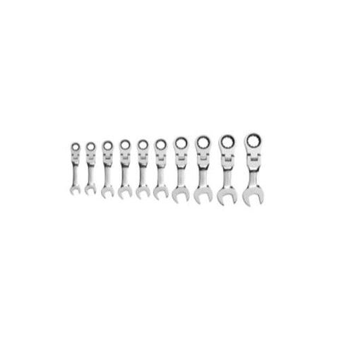 STUBBY FLEX GEAR WR. Gearwrench 10PC METRIC