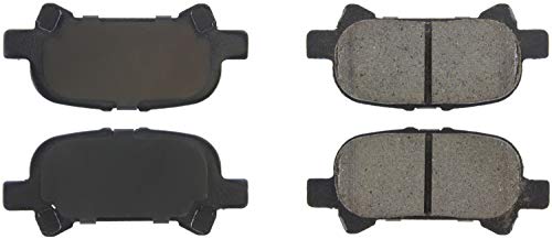 Rear StopTech 308.08280 Brake Pads with Shims and Hardware Street