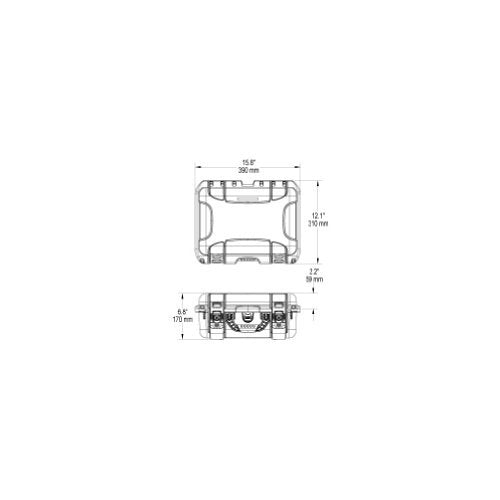 Olive Nanuk 915 Waterproof Hard Case Empty