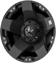 ROCKSTAR XD775 17x8, Bolt Pattern: 5x4.5/5, Offset: 35, MATTE BLACK, set of 1