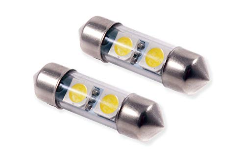 31mm Diode Dynamics SMF2 LED Bulbs (Pair), Warm White (3000K)