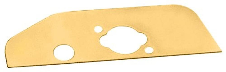 Rear Baffle Oil Pan Milodon 32500 for Small Block Chevy Gold Zinc Plated