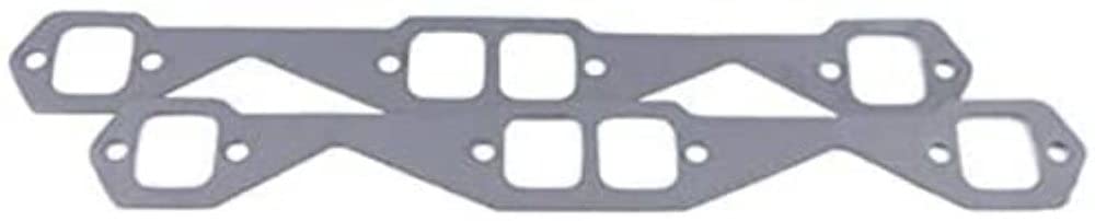 SCE Gaskets SBC STD SQUARE PORT 211180 PREMIUM EX HAUST GASKETS