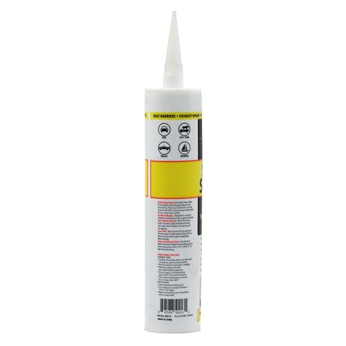 ATAC™ Seam Sealer Tube Design Engineering – Urethane-Based Flexible Seam Sealant for Automotive & Marine Interiors, Blocks Noise & Moisture, Bonds to Steel/Aluminum/Fiberglass, Paintable in 1 Hour