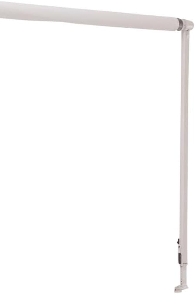 Dometic Plus Universal Hardware -002 Short Straight Side, Polar White (8273000.402B)