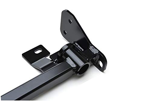 Crossbar Style Roadmaster 521448-4 Base Plates Compatible with 2010-2017 Wrangler JK & 2018 JK Sport, Sport S, Sahara & Rubicon Models with Plastic Skid Plate | Secure Connection for Flat Towing