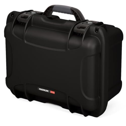 Waterproof Nanuk 918 Hard Case with Custom Foam Insert for 6 Lenses - Black
