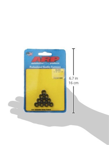 ARP 12-Point Nuts Stainless Steel 1/4-28 - Pack of 10 3008330