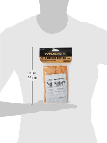 Muddy Treestands Glove Kit Field Dressing (Pack of 4) Black, One Size