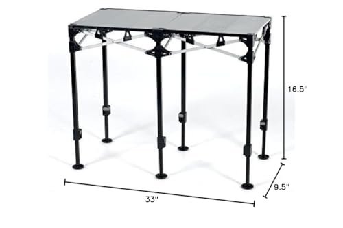 Instant Table E-Z UP System, 2 by 4', Silver