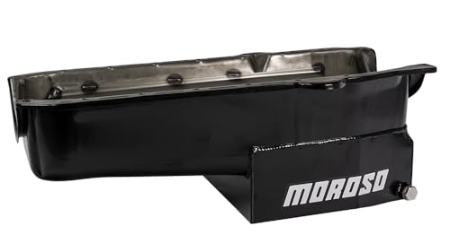Oil Pan Moroso 21320 with One-Piece Seal for Chevy Small-Block Engines