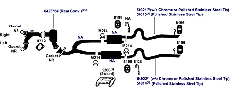 Exhaust Tail Pipe AP Exhaust Products 54922