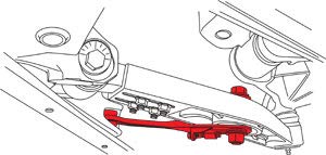 ADJ TRAILING ARM PAIR PORSCHE