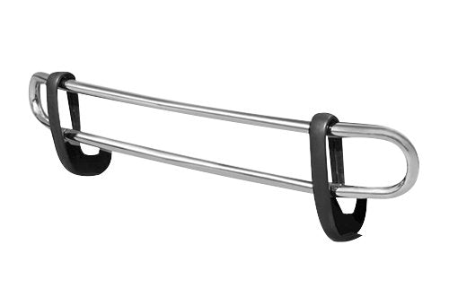 Rear Bumper Guard Black Horse Double Tube Stainless Steel Compatible with 2016-2022 Honda Pilot|2014-2020 Acura MDX-8HO6SS