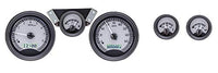 Dakota Digital VHX System 1970-81 Pontiac Firebird,- Silver Alloy Style Face w/White Display