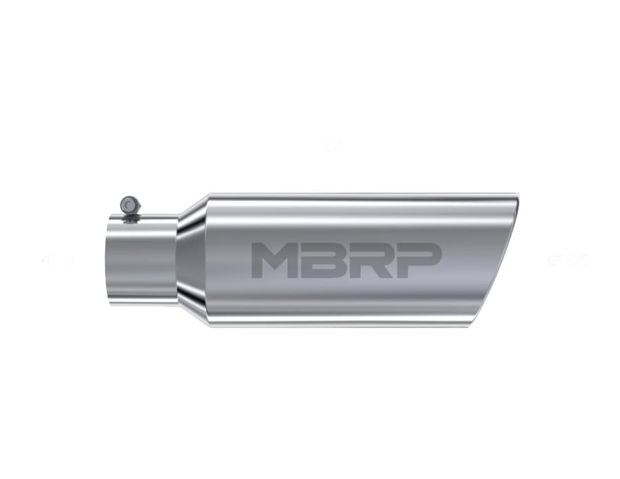 6" O.D. MBRP T5130 Rolled End Exhaust Tip (T304)