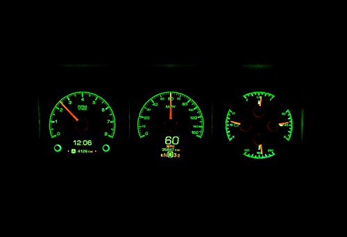 Dakota Digital HDX Instruments Compatible with Ford Pickup 1973-1979, Bronco 1978-1979 and E- Van 1978-1989