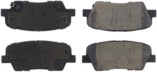Rear StopTech 308.12842 Brake Pads with Shims and Hardware