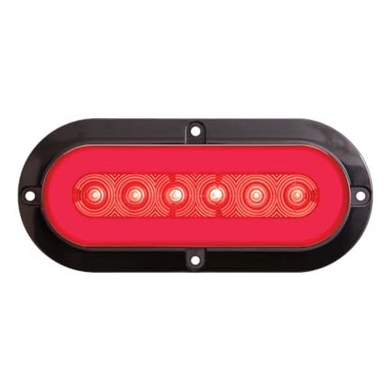 Optronics Led Tail Glolt STL111RFB; Flngmnt; Oval; Pl3