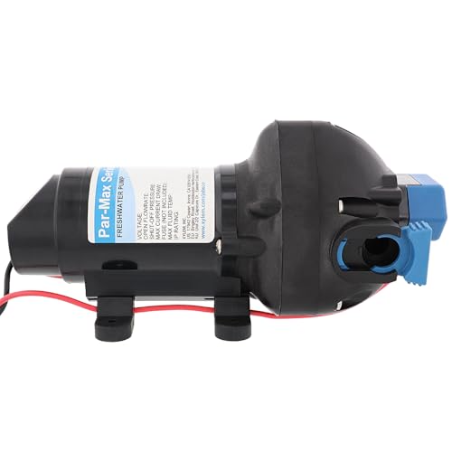 ParMax3 Jabsco 31395-4012-3A Marine Freshwater Delivery Pump - 12V, 3 GPM, 40 PSI Shut-Off