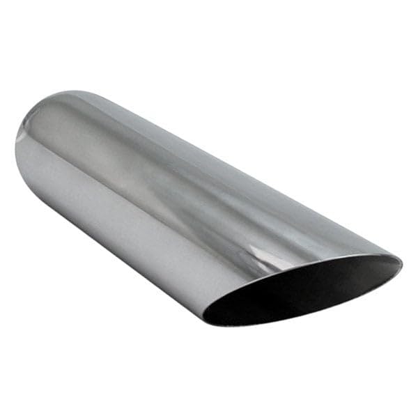 Dt-243512Ac DIFFERENT TRENDS 3.50In X 12.00In Angle Cut Numeric Exhaust Tips 2.25In Id / 3.50In Od