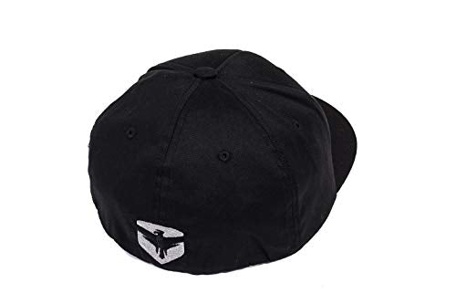 Premium Flexfit Falcon Hat - Black Large/XL