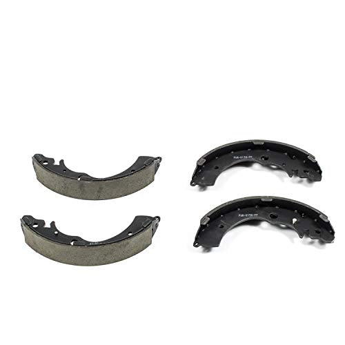 Rear Power Stop B627 Autospecialty Brake Shoe For Honda Accord 1990-2007, Honda CR-V 1997-2001, Honda Civic 2003-2015, Honda Fit 2013-2014 [Model Specific]