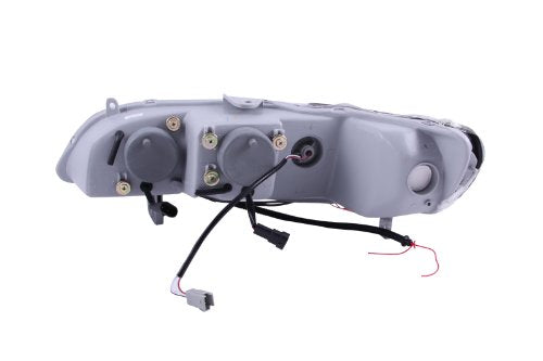 Honda Accord Anzo USA 121054 Projector with Halo Chrome Headlight Assembly - (Sold in Pairs)