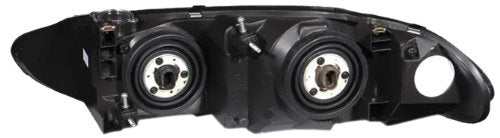 Dodge Intrepid Anzo USA 121027 Crystal Black Headlight Assembly - (Sold in Pairs)