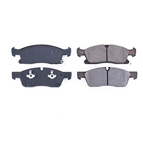 Power Stop Z16 Evolution 16-1455 Front Ceramic Brake Pads For Dodge Durango 2011-2020, Jeep Grand Cherokee 2011-2016 [Model Specific]