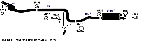 Exhaust Hanger AP Exhaust Products 8581