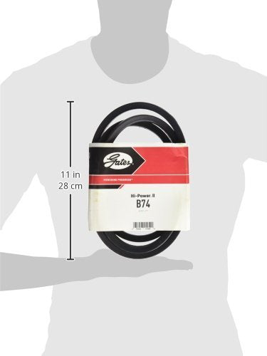 Hi Power Ii Gates B74 Classical Section Wrapped V Belt