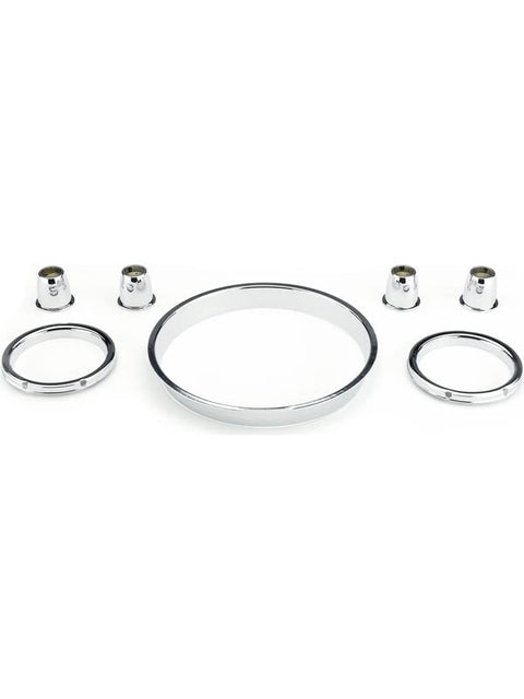1957 Chevy Dakota Digital Chrome Bezels - BZL-57C