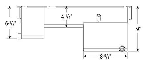 Fabricated Moroso Steel Oil Pan, 7 Quart Capacity, Small Block Ford 351W in Fox Body Mustang, 9" Rear Depth