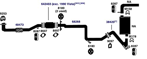 Exhaust Gasket AP Exhaust 9097