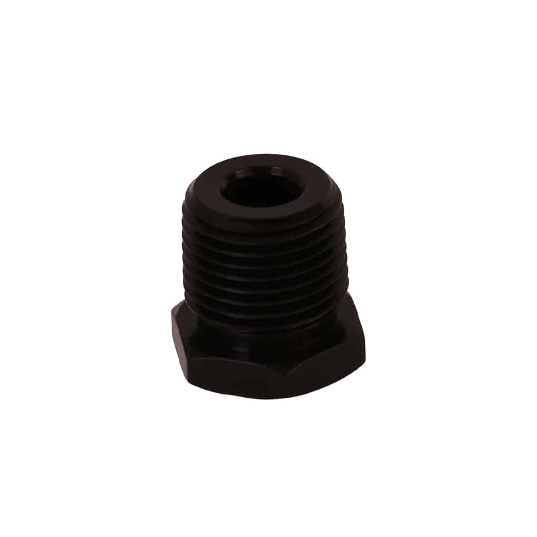 Fitting, Aeromotive 15728 Bushing, 3/8-NPT Male to 1/8"-NPT Female