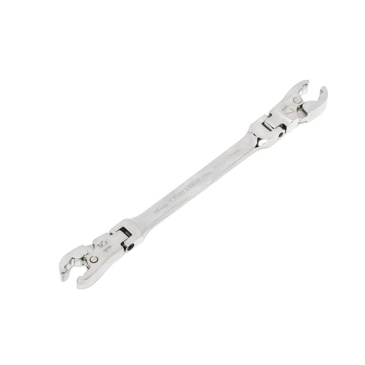 Ratcheting Flex Head GEARWRENCH Flare Nut Metric Wrench Set 6 Pc. - 89101D