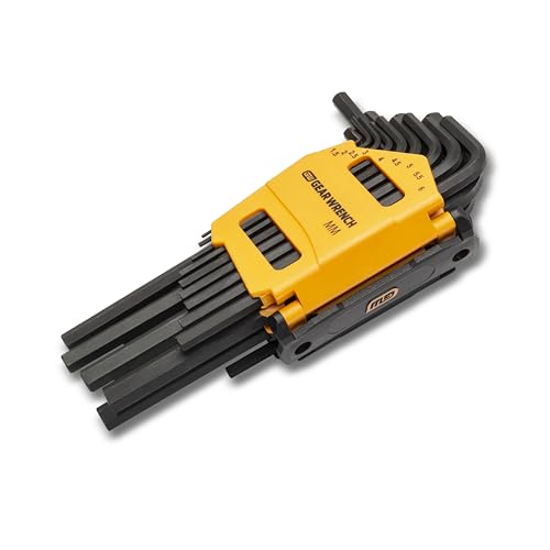 26 Piece GEARWRENCH Long Arm SAE/Metric Hex Key Set - 83504