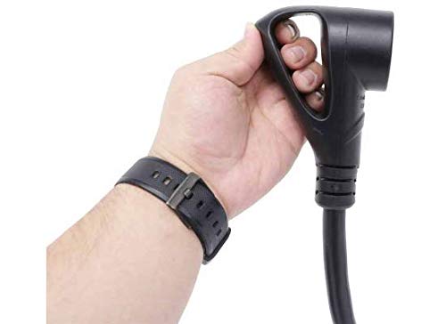 Furrion Pigtail RV Adapter - 50 Amp Connector to 30 Amp 4-Prong Plug (Black) with PullSmart Technology - FP52GEN4-SB