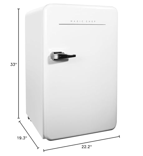 Compact Magic Chef MCR32CHW Refrigerator, White