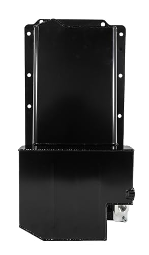 Moroso Steel 20149 LS Swap Oil Pan, Fits GM LS 4.8/5.3/6.0/6.2 Engines w/Remote Oil Filter in Early Camaro, Nova