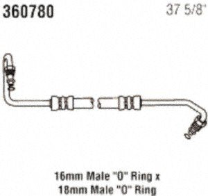 Power Steering Gates 360780 Hose Assembly Pressure Line
