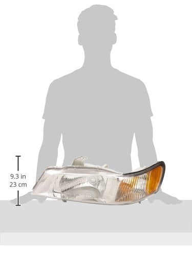 Left TYC Headlight Assembly Compatible with 1999-2004 Honda Odyssey