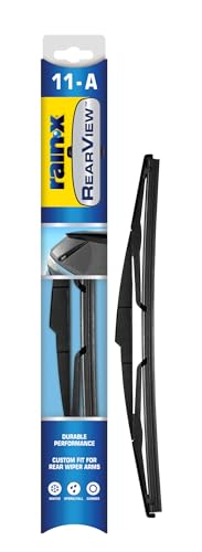 RearView Rain-X 850030 11-A Rear Wiper Blade, 11 Inch Composite Rear Wiper Blade, Fits Rock Lock 2 (Pack Of 1), Automotive Replacement Wiper Blades That Meet Or Exceed OEM Quality And Design Standards
