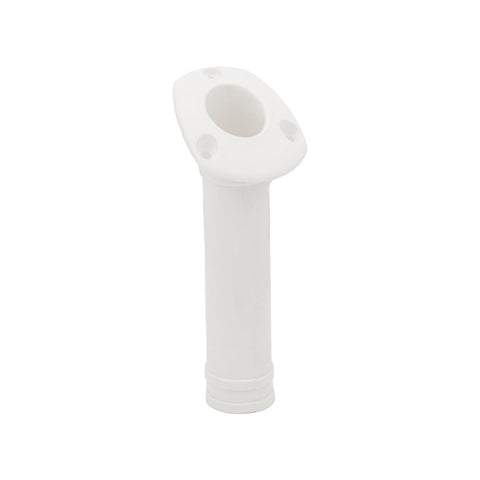 3447WP Whitecap Nylon Flush Mount Rod Holder - 30°, White